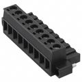 1805136 - Bulk 0.200 5.08mm Black 1 Levels Free Hanging (In-Line) Plug, Female Sockets COMBICON MSTB Tin