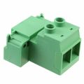 1784855 - Bulk 0.591 15.00mm Green 1 Levels Free Hanging (In-Line) Plug, Blade Pins COMBICON IPC Polyamide (PA), Nylon Silver