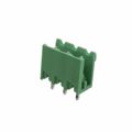 EBPA-03-C - Bulk 0.197 5.00mm Green 1 Levels Through Hole Header, Male Pins, Shrouded (2 Side) EB Polyamide (PA66), Nylon 6/6 Tin Brass