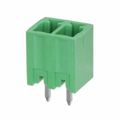 EB3-02-B-180 - Bulk 0.150 3.81mm Green 1 Levels Through Hole Header, Male Pins, Shrouded (4 Side) EB Thermoplastic Tin Copper Alloy