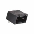 0393730002 - Bulk 0.295 7.50mm Black 1 Levels Through Hole Header, Male Pins, Shrouded (4 Side) Eurostyle 39373 Polyamide (PA), Nylon Tin Phosphor Bronze
