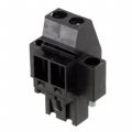 1950040000 - Bulk 0.200 5.08mm Black 1 Levels Free Hanging (In-Line) Plug, Female Sockets Omnimate BL Polybutylene Terephthalate (PBT) Tin Copper Alloy