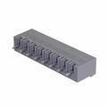 5433079 - Bulk 0.197 5.00mm Gray 1 Levels Through Hole Header, Male Pins, Shrouded (4 Side) BCH Polyamide (PA), Nylon Tin