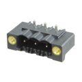 1836696 - Bulk 0.197 5.00mm Black 1 Levels Through Hole Header, Male Pins, Shrouded (4 Side) COMBICON CC Liquid Crystal Polymer (LCP) Tin