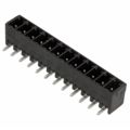 1839788 - Bulk 0.150 3.81mm Black 1 Levels Through Hole Header, Male Pins, Shrouded (4 Side) COMBICON MC Tin