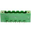 796866-5 - Bulk 0.200 5.08mm Green 1 Levels Through Hole Header, Male Pins, Shrouded (4 Side) Buchanan Polyamide (PA66), Nylon 6/6 Tin Copper Alloy