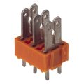 9500420000 - 0.197 5.00mm Orange Bulk Polyamide (PA), Nylon Through Hole Vertical with Board Quick Connect, Disconnect 1 Levels Omnimate PCF