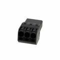 1060840000 - TERM BLOCK PLUG 3POS STR 7.62MM