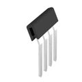 1924550000 - WEIDMULLER 1924550000 Pluggable Terminal Block, 10.16 mm, 3 Ways, 22 AWG, 6 AWG, 16 mm, Screw