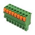 1986720-8 - Pluggable Terminal Blocks 3.81MM R/HAND 8 POS STR SPRING PLG