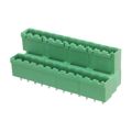 1845439 - Bulk 0.200 5.08mm Green 2 Levels Through Hole Header, Male Pins, Shrouded (4 Side) COMBICON MDSTBVA Polybutylene Terephthalate (PBT)