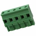 691352410005 - TERM BLOCK PLUG 5POS 7.62MM