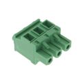 1993954 - Pluggable Terminal Blocks 3 Pos 7.62mm pitch Plug 24-12 AWG Screw