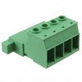 1709283 - Pluggable Terminal Blocks 4 Pos 7.62mm Invert Plug 24-10AWG Screw