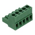 SH05-5,00 - Bulk 0.197 5.00mm Green 1 Levels Free Hanging (In-Line) Plug, Female Sockets Polyamide (PA), Nylon Nickel Brass