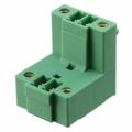 1830101 - Bulk 0.150 3.81mm Green Through Hole Header, Male Pins, Shrouded (4 Side) COMBICON MCD Polyamide (PA), Nylon Tin