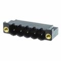 1837394 - Bulk 0.197 5.00mm Black 1 Levels Through Hole Header, Male Pins, Shrouded (4 Side) COMBICON CCV Liquid Crystal Polymer (LCP) Tin Copper Alloy