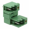1836480 - Bulk 0.200 5.08mm Green Through Hole Header, Male Pins, Shrouded (2 Side) COMBICON MDSTBV Polybutylene Terephthalate (PBT)