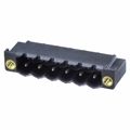 1837404 - Bulk 0.197 5.00mm Black 1 Levels Through Hole Header, Male Pins, Shrouded (4 Side) COMBICON CCV Liquid Crystal Polymer (LCP) Tin Copper Alloy