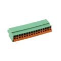 1718106 - Bulk 0.197 5.00mm Green 1 Levels Free Hanging (In-Line) Plug, Female Sockets COMBICON QC Polyamide (PA), Nylon Tin