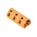 1953470000 - 0.394 10.00mm Orange Bulk Thermoplastic, Wemid Through Hole 45° (135°) Angle with Board Screwless - Spring Cage, Tension Clamp 1 Levels 14-26 AWG Omnimate LMZFL