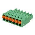 1748011 - Pluggable Terminal Blocks 6 Pos 3.81mm pitch Plug 24-16AWG Spring