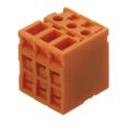 1749170000 - 0.300 7.62mm Orange Bulk Polyamide (PA), Nylon Through Hole Vertical with Board Screw - TOP Clamp 1 Levels 10-26 AWG TOP4GS