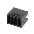 1289280000 - Bulk 0.138 3.50mm Black 2 Levels Through Hole Header, Male Pins, Shrouded (4 Side) Omnimate S2C Liquid Crystal Polymer (LCP), Glass Filled Tin Copper Alloy