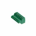 SH06-3,50 - Bulk 0.138 3.50mm Green 1 Levels Free Hanging (In-Line) Plug, Female Sockets Polyamide (PA), Nylon Nickel Copper Alloy