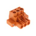 1944100000 - WEIDMULLER 1944100000 Pluggable Terminal Block, 5.08 mm, 3 Ways, 26 AWG, 12 AWG, 4 mm, Screw