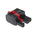 1060650000 - TERM BLOCK PLUG 3POS STR 7.62MM