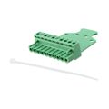 1759004 - Bulk 0.197 5.00mm Green 1 Levels Free Hanging (In-Line) Plug, Female Sockets COMBICON MSTB Polyamide (PA), Nylon
