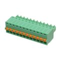 1940004 - Bulk 0.138 3.50mm Green 1 Levels Free Hanging (In-Line) Plug, Female Sockets COMBICON FK-MCP Polyamide (PA), Nylon