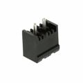 31179102 - Tape &amp; Reel (TR) 0.200 5.08mm Black 1 Levels Through Hole Header, Male Pins, Shrouded (4 Side) Polyamide (PA6T), Nylon 6T Tin Copper Alloy