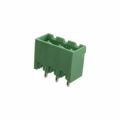 EBPA-03-D-C - Bulk 0.200 5.08mm Green 1 Levels Through Hole Header, Male Pins, Shrouded (4 Side) EB Polyamide (PA66), Nylon 6/6 Tin Brass