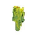 3211987 - Bulk Green, Yellow 1 Levels Free Hanging (In-Line) Plug, Female Sockets CLIPLINE COMBI PP-H