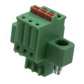 691381030003 - Tray 0.098 2.50mm Green 1 Levels Free Hanging (In-Line) Plug, Female Sockets WR-TBL Series 381 Polyamide (PA66), Nylon 6/6 Tin Copper Alloy