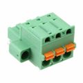 1796005 - Bulk 0.200 5.08mm Green 1 Levels Free Hanging (In-Line) Plug, Female Sockets COMBICON FKC Polyamide (PA), Nylon Tin