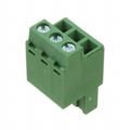 1986484-3 - Bulk 0.200 5.08mm Green 1 Levels Free Hanging (In-Line) Plug, Female Sockets Polyamide (PA66), Nylon 6/6 Tin Phosphor Bronze