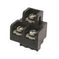 FXPT03200 - Bulk 0.200 5.08mm Black 2 Levels Free Hanging (In-Line) Plug, Female Sockets FXP FlexiPlug® Polyphenylene Oxide (PPO) Tin Copper Alloy