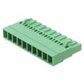 1808890 - Bulk 0.200 5.08mm Green 1 Levels Free Hanging (In-Line) Plug Housing for Female Sockets COMBICON MSTBC Polyamide (PA), Nylon