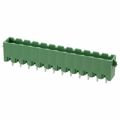 1936115 - Bulk 0.200 5.08mm Green 1 Levels Through Hole Header, Male Pins, Shrouded (4 Side) COMBICON MSTBVA Polybutylene Terephthalate (PBT) Tin
