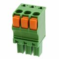 1986722-3 - Pluggable Terminal Blocks 3.81MM L/HAND 3 POS STR SPRING PLG