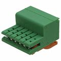 1893724 - Bulk 0.138 3.50mm Green 1 Levels Free Hanging (In-Line) Plug, Card Edge COMBICON ZEC Polyamide (PA), Nylon