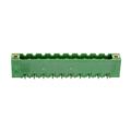 1-796866-0 - Bulk 0.200 5.08mm Green 1 Levels Through Hole Header, Male Pins, Shrouded (4 Side) Buchanan Polyamide (PA66), Nylon 6/6 Tin Copper Alloy