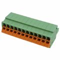 1718067 - Bulk 0.197 5.00mm Green 1 Levels Free Hanging (In-Line) Plug, Female Sockets COMBICON QC Polyamide (PA), Nylon Tin