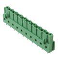 1828993 - Bulk 0.300 7.62mm Green 1 Levels Through Hole Header, Female Sockets COMBICON GICV Polyamide (PA), Nylon