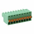 1939976 - Bulk 0.138 3.50mm Green 1 Levels Free Hanging (In-Line) Plug, Female Sockets COMBICON FK-MCP Polyamide (PA), Nylon