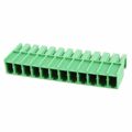 1804784 - Bulk 0.300 7.62mm Green 1 Levels Through Hole Header, Male Pins, Shrouded (4 Side) COMBICON PCV Polyamide (PA), Nylon Tin