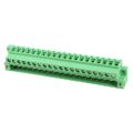 1788525 - Bulk 0.200 5.08mm Green 1 Levels Board Mount Receptacle, Male Pins COMBICON MVSTBU Polyamide (PA), Nylon
